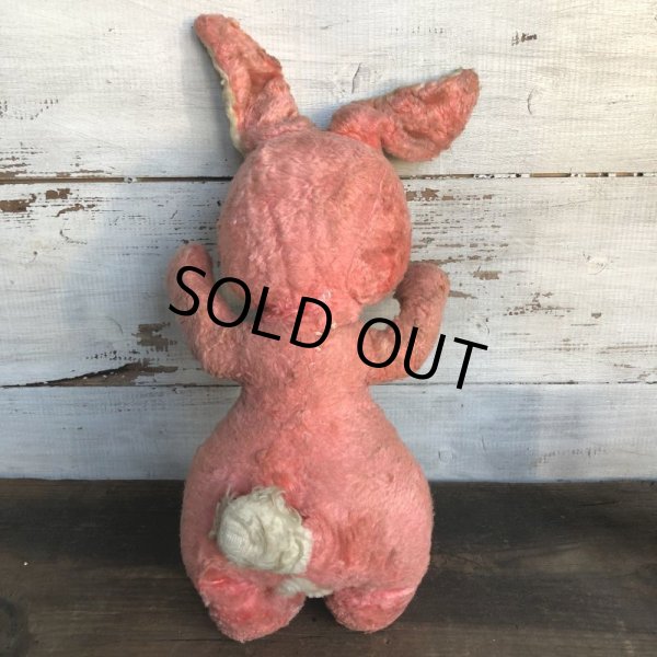 画像3: Vintage Gund Rubber Face Doll Pink Bunny (S793) (3)