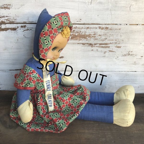 画像3: Vintage Terry Talker Doll (S786) (3)