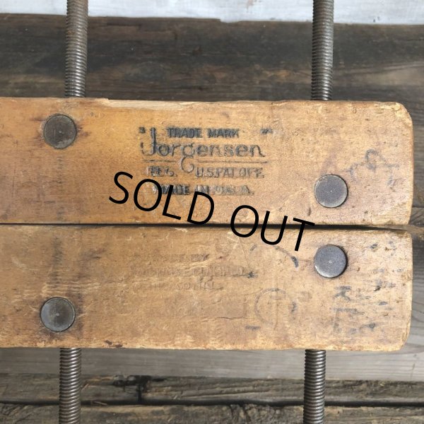画像10: Vintage Wood Clamp Jorgensen (S771) (10)