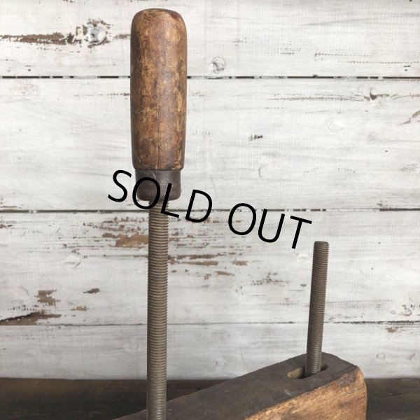 画像9: Vintage Wood Clamp Jorgensen (S772) (9)