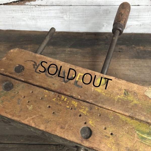 画像7: Vintage Wood Clamp Jorgensen (S772) (7)