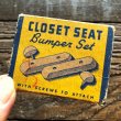 画像4: Vintage Closet Seat Bumper Set (S777) (4)