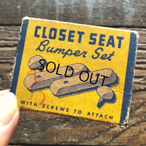 画像4: Vintage Closet Seat Bumper Set (S777) (4)