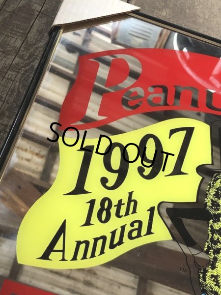 画像8: Vintage Planters Mr Peanut 18th Pub Mirror 51x41cm (S791) (8)