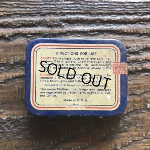 画像4: Vintage Phillip' Milk Of magnesia Tablets (S786) (4)