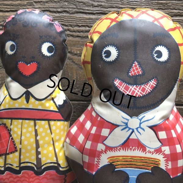 画像7: 40s Vintage Aunt Jemima Advertising Oil Cloth Doll Complete Set (S800)  (7)