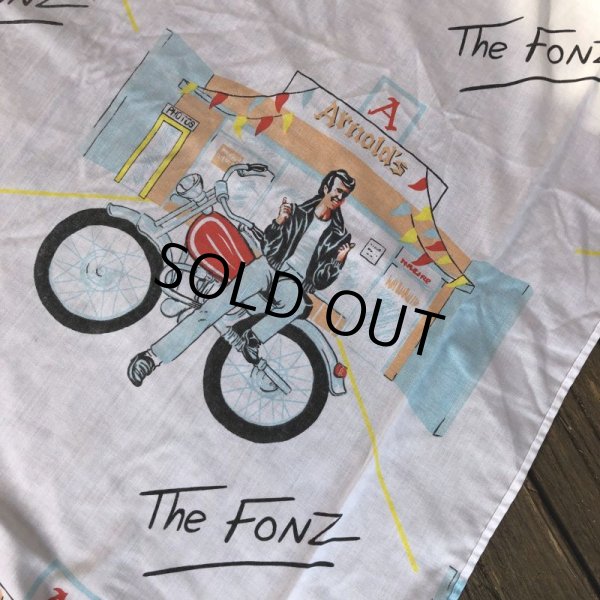 画像4: Vintage Box Fabric Happy Days THE FONZ (S802） (4)