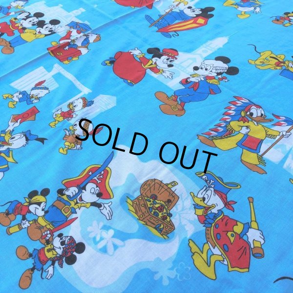 画像7: Vintage Fabric Twin Flat Disney (S816) (7)