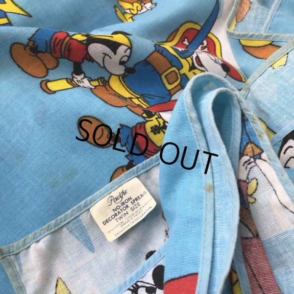 画像3: Vintage Fabric Twin Flat Disney (S816) (3)