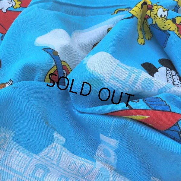 画像9: Vintage Fabric Twin Flat Disney (S816) (9)