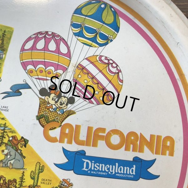 画像7: Vintage California Disneyland Tin Tray (S815) (7)