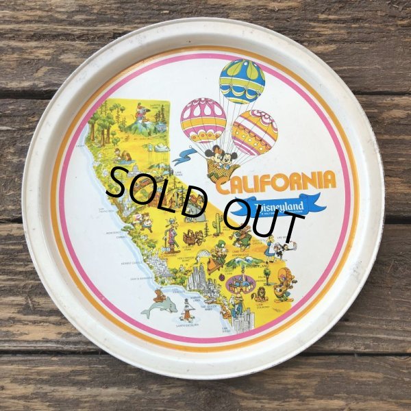 画像9: Vintage California Disneyland Tin Tray (S815) (9)
