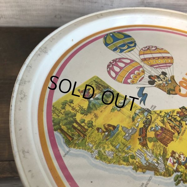 画像3: Vintage California Disneyland Tin Tray (S815) (3)
