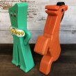 画像4: 80s Vintage Gumby & Porky Soaky Bubble Bath Bottle Set (S819) (4)