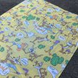 画像3: 70s Vintage Fabric Twin Flat  Road Runner & Wile E. Coyote (S815) (3)