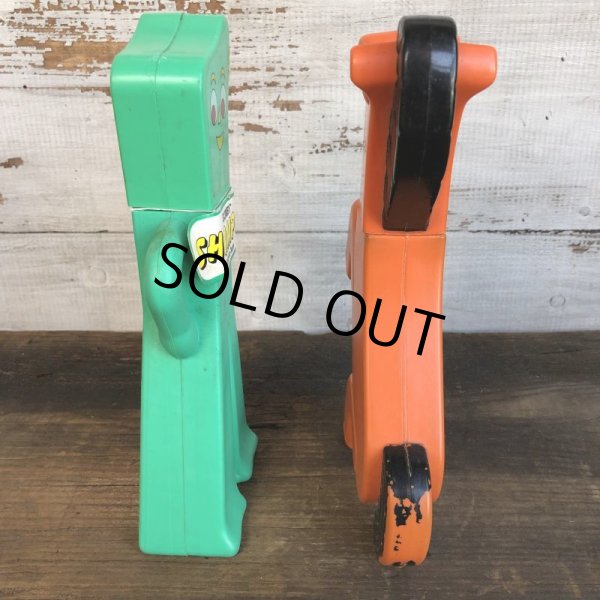 画像2: 80s Vintage Gumby & Porky Soaky Bubble Bath Bottle Set (S819) (2)