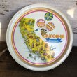 画像1: Vintage California Disneyland Tin Tray (S815) (1)