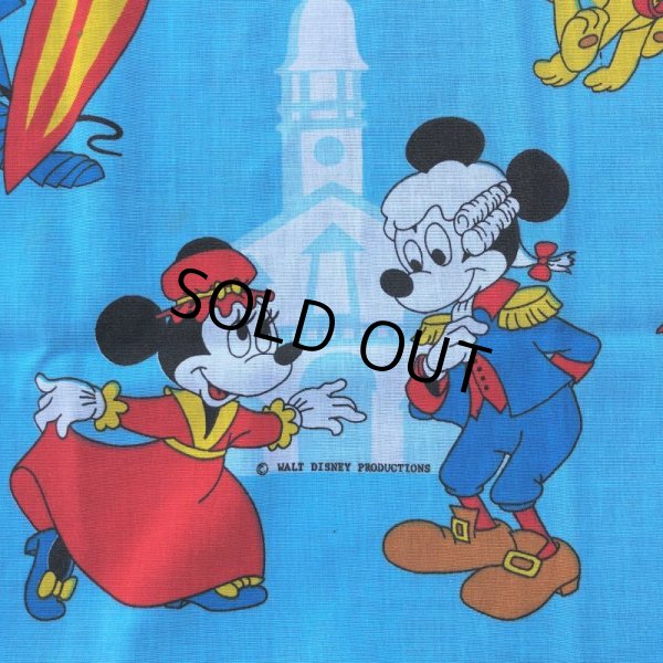 画像6: Vintage Fabric Twin Flat Disney (S816) (6)