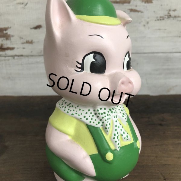 画像7: Vintage Ceramic Piggy Bank Gleen (S824) (7)