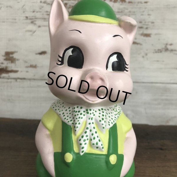 画像9: Vintage Ceramic Piggy Bank Gleen (S824) (9)