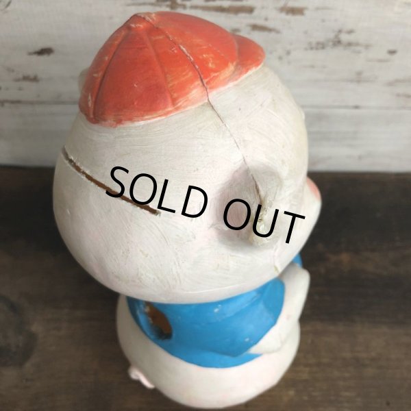 画像6: Vintage Piggy Bank Red Ribbon (S822) (6)