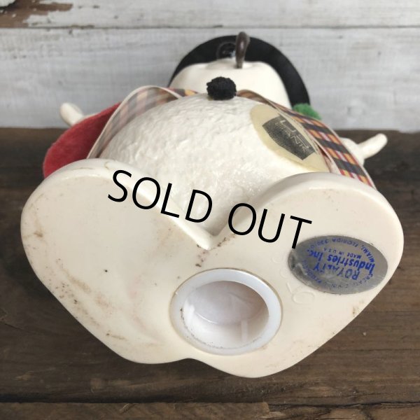 画像10: 70s Vintage FROSTY the SNOWMAN Piggy Bank (S828) (10)