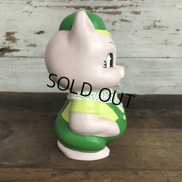 画像4: Vintage Ceramic Piggy Bank Gleen (S824) (4)
