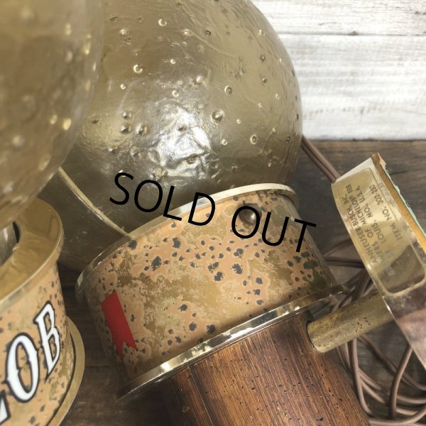 画像9: Vintage Michelob Beer Lighted Sconce Wall Lamp Set (S829) (9)