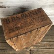 画像6: Vtg Antique BPS PAINTS Dovetail Wooden Crate Box (S822) (6)