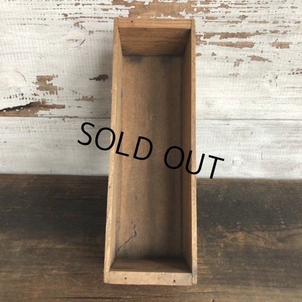 画像6: Vintage Wooden Box KRAFT BRIK (S827) (6)