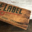 画像8: Vintage Wooden Box BLUE LABEL (S823) (8)