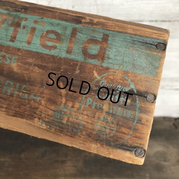 画像10: Vintage Wooden Box Swift's Brookfield (S824) (10)