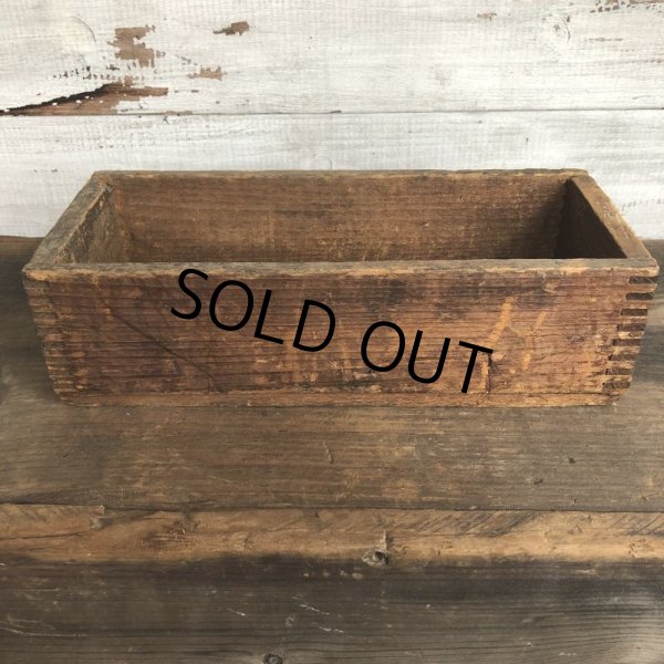 画像4: Vintage Wooden Box (S825) (4)