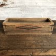 画像1: Vintage Wooden Box WISCONSIN (S826) (1)