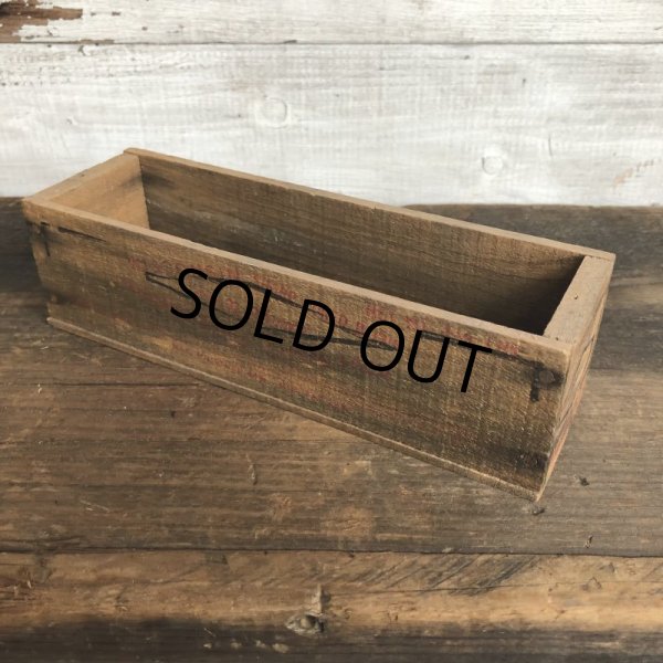 画像3: Vintage Wooden Box WISCONSIN (S826) (3)