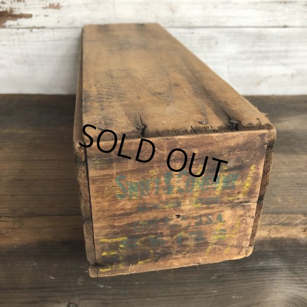 画像5: Vintage Wooden Box Swift's Brookfield (S824) (5)