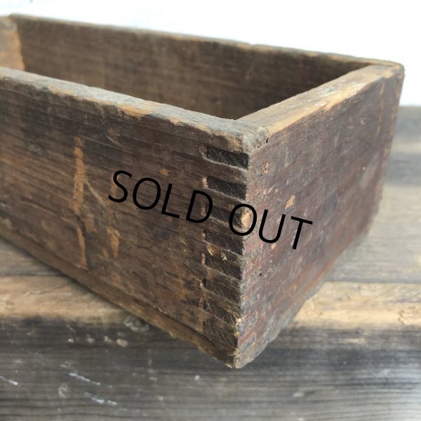 画像8: Vintage Wooden Box (S825) (8)