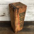 画像10: Vintage Wooden Box BLUE LABEL (S823) (10)