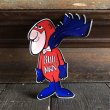 画像1: 70s Vintage Budweiser Bud Man Mighty Malt Sticker Decal (S832） (1)