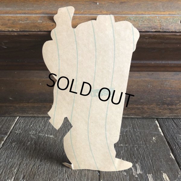 画像2: 70s Vintage Budweiser Bud Man Sticker Decal (S863） (2)