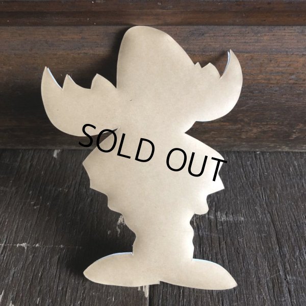 画像2: 70s Vintage Budweiser Bud Man Mighty Malt Sticker Decal (S833) (2)