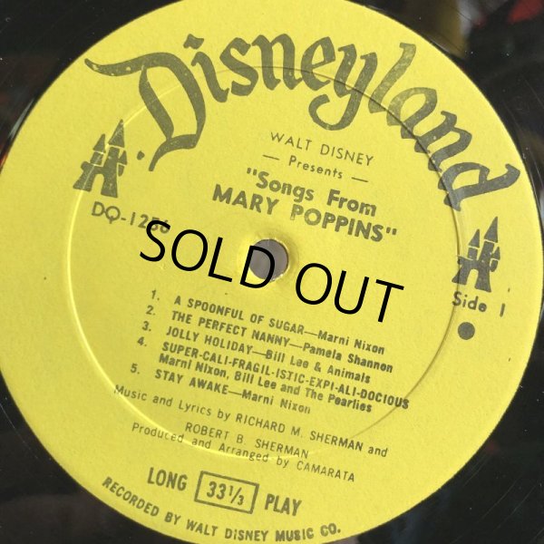 画像4: Vintage LP Disney Mary Poppins (S870)  (4)