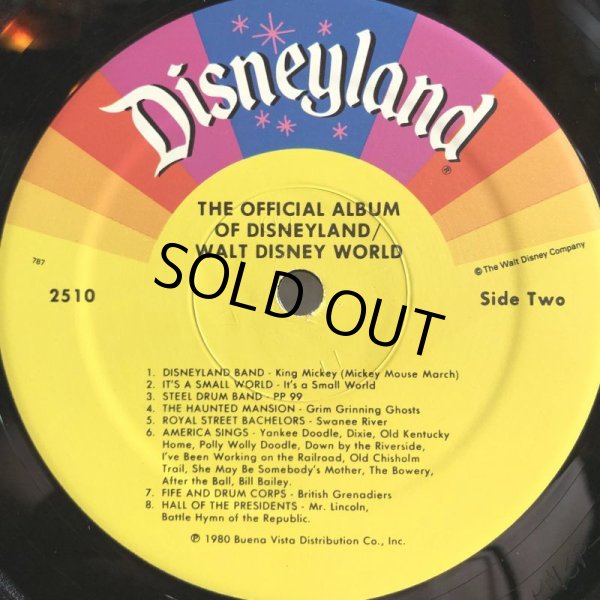 画像4: Vintage LP Disney Disneyland Walt Disney World (S866)  (4)