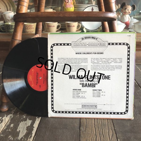 画像2: Vintage LP WILMA FLiNTSTONE BAMBI (S890)  (2)