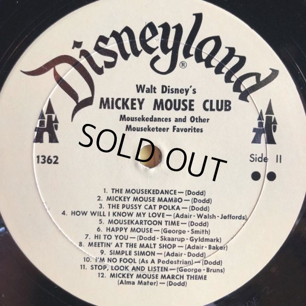 画像4: Vintage LP Disney Mickey Mouse Club (S865)  (4)