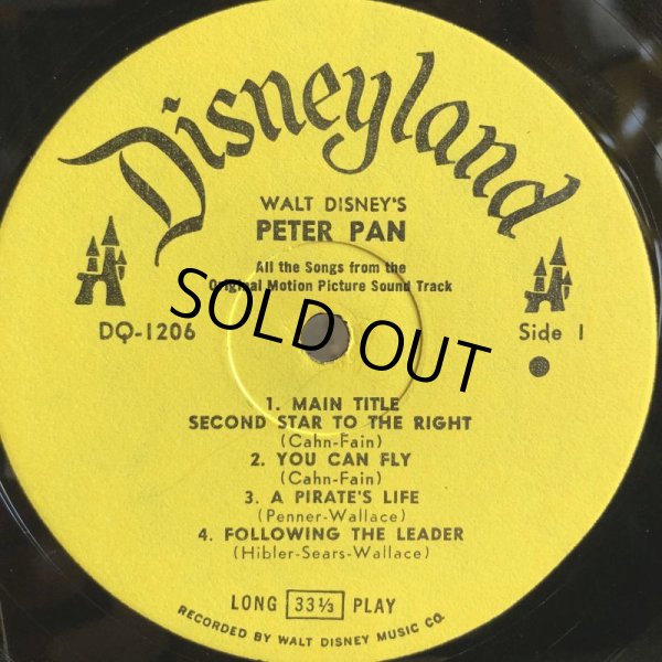 画像4: Vintage LP Disney Peter Pan (S868)  (4)
