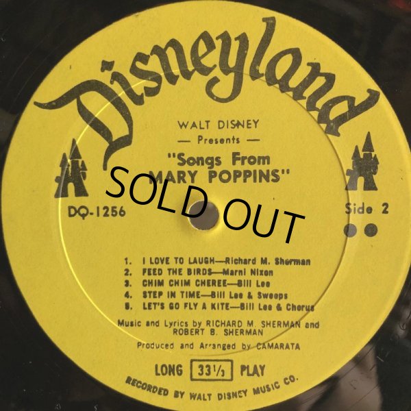 画像3: Vintage LP Disney Mary Poppins (S870)  (3)