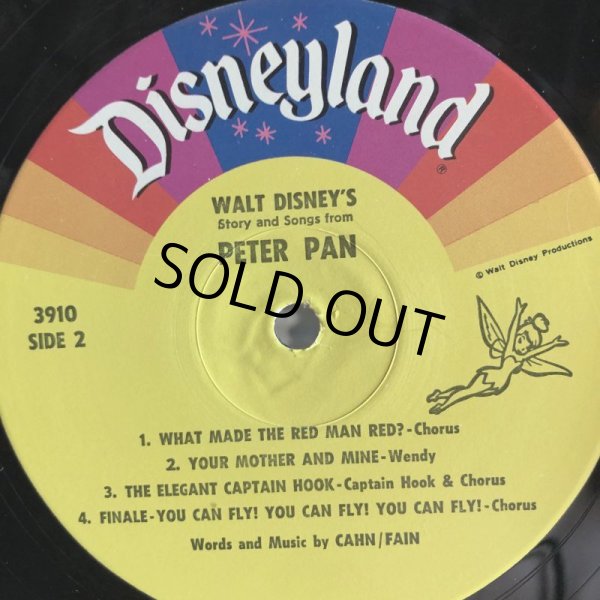画像3: Vintage LP Disney PETTER PAN (S876)  (3)