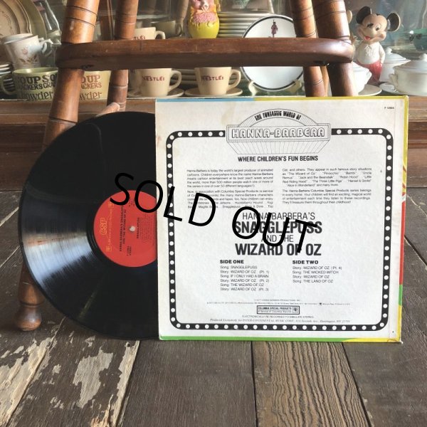 画像2: Vintage LP SNAGGLEPUSS and The wizard of OZ (S892)  (2)