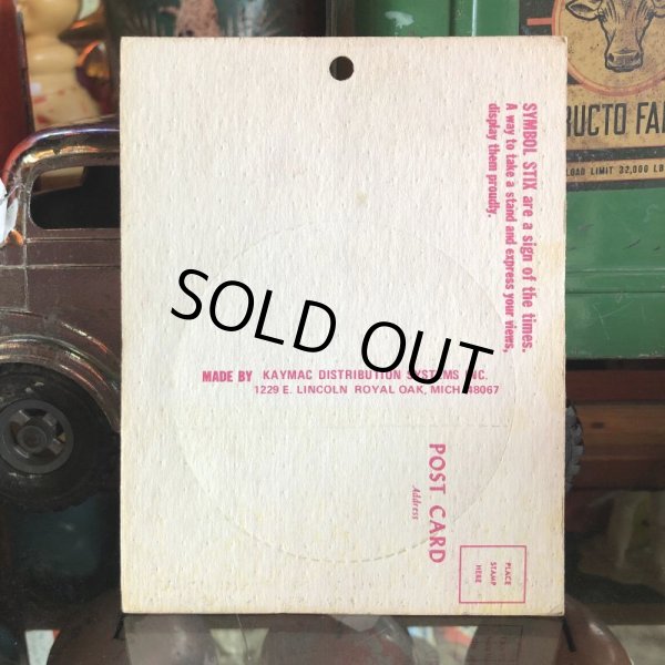 画像2: 70s Vintage Symbol Stix Sticker With Post Card (S891) (2)